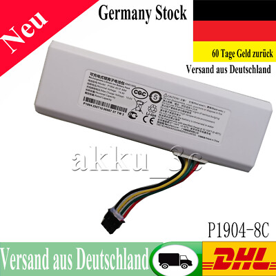 5200mAh Robot Battery Akku 1C P1904-4S1P-MM Mijia Mi Vacuum Cleaner Sweeping 