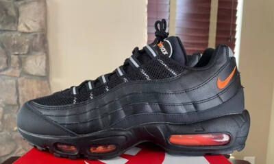 2021 Nike Air Max 95 Essential HALLOWEEN Black Orange Size