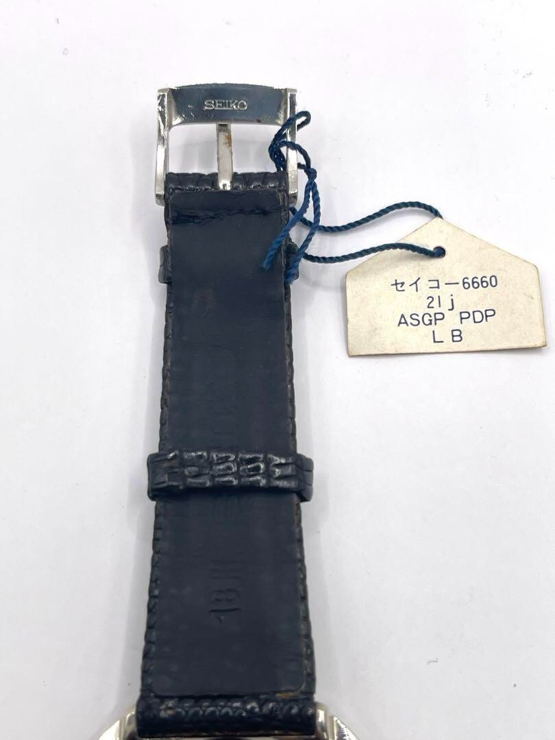 SEIKO DIASHOCK 6660-7030 Manual 1966 37mm 21 jewels silver SEIKO DIASHOCK 6660-7030 Manual 1966 37mm 21 jewels silver