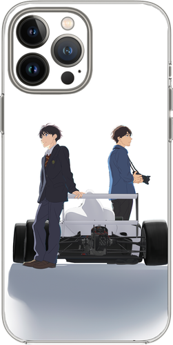 CHAINSAW MAN X Spy Family Denji Anya Case Cover Silicone / Shockproof