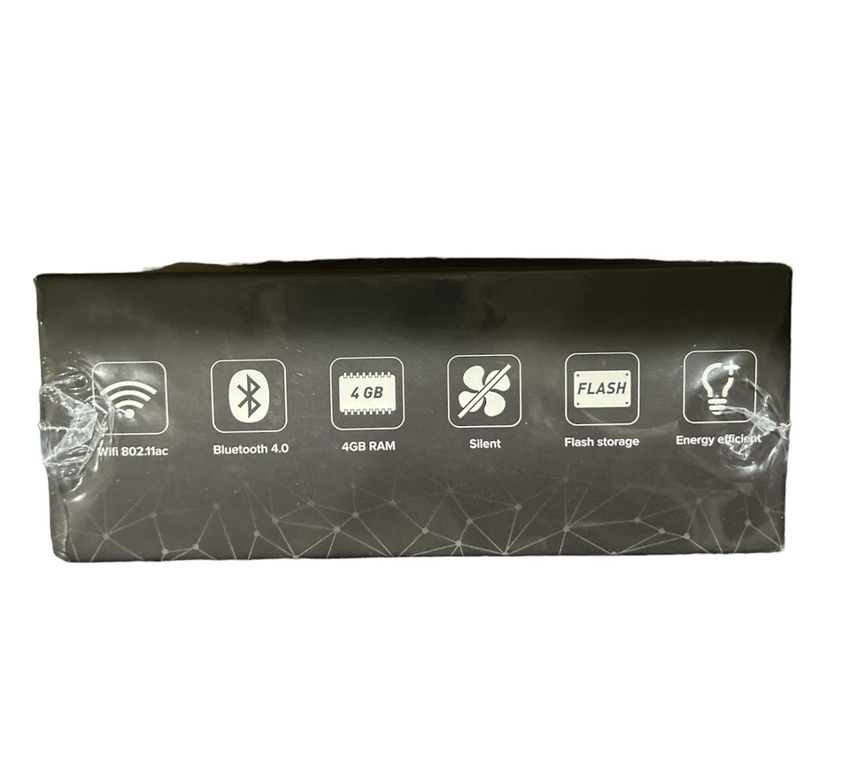 Ockel Sirius B Black Cherry Mini PC Windows 10 Home Pocket PC - Image 3 of 4