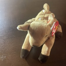 TY Beanie Baby Whisper the Deer WITH ERRORS 1997/1998 Rare Retired