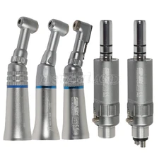 NSK Style Dental Slow Speed Handpiece Straight Contra Angle Air Motor 2/4 E-type