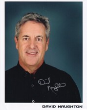 DAVID NAUGHTON signed Autogramm 20x25cm STEEL AND LACE in Person autograph COA