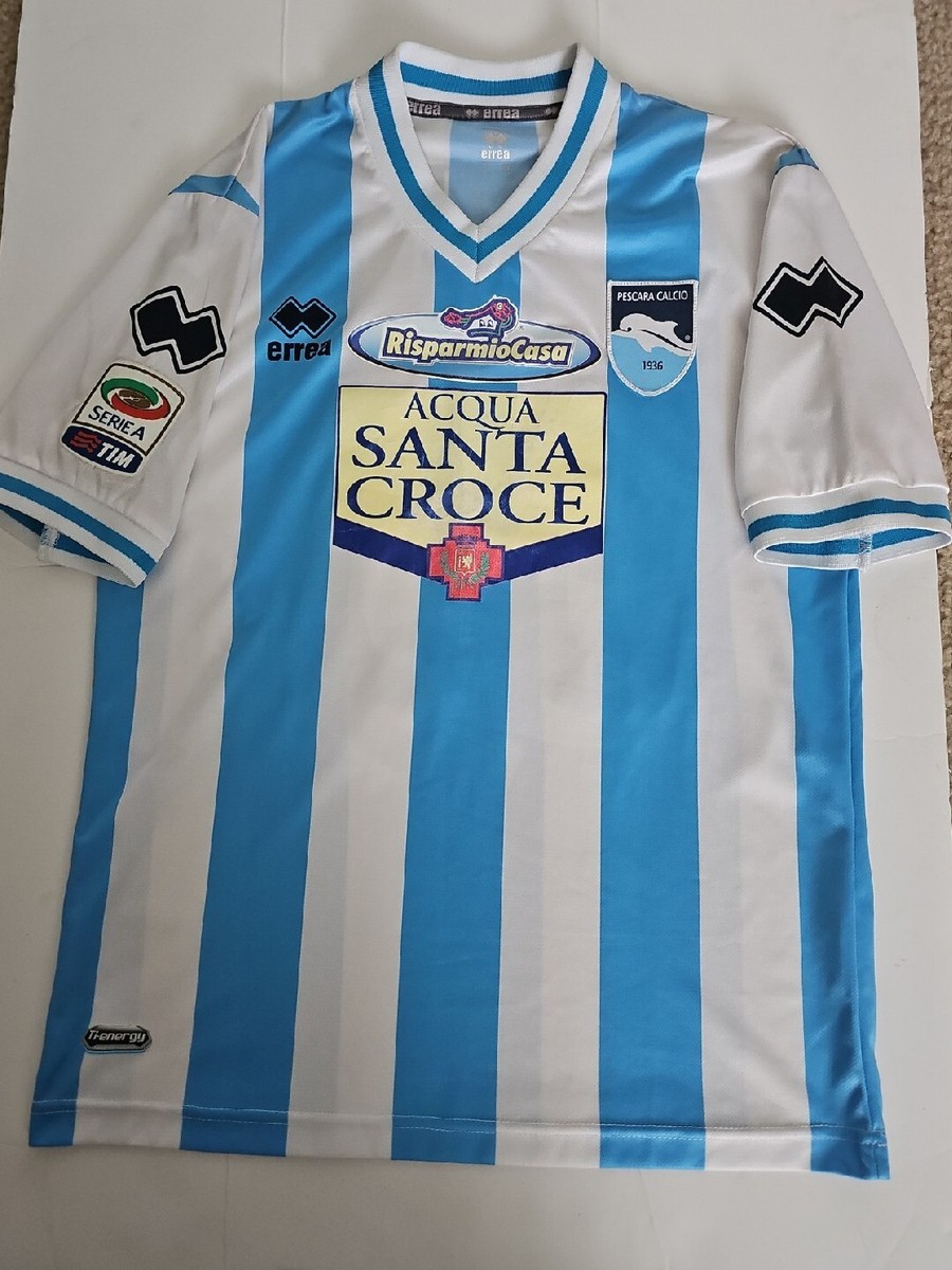 Maglia calcio pescara match Worn indossato Kroldrup serie A N