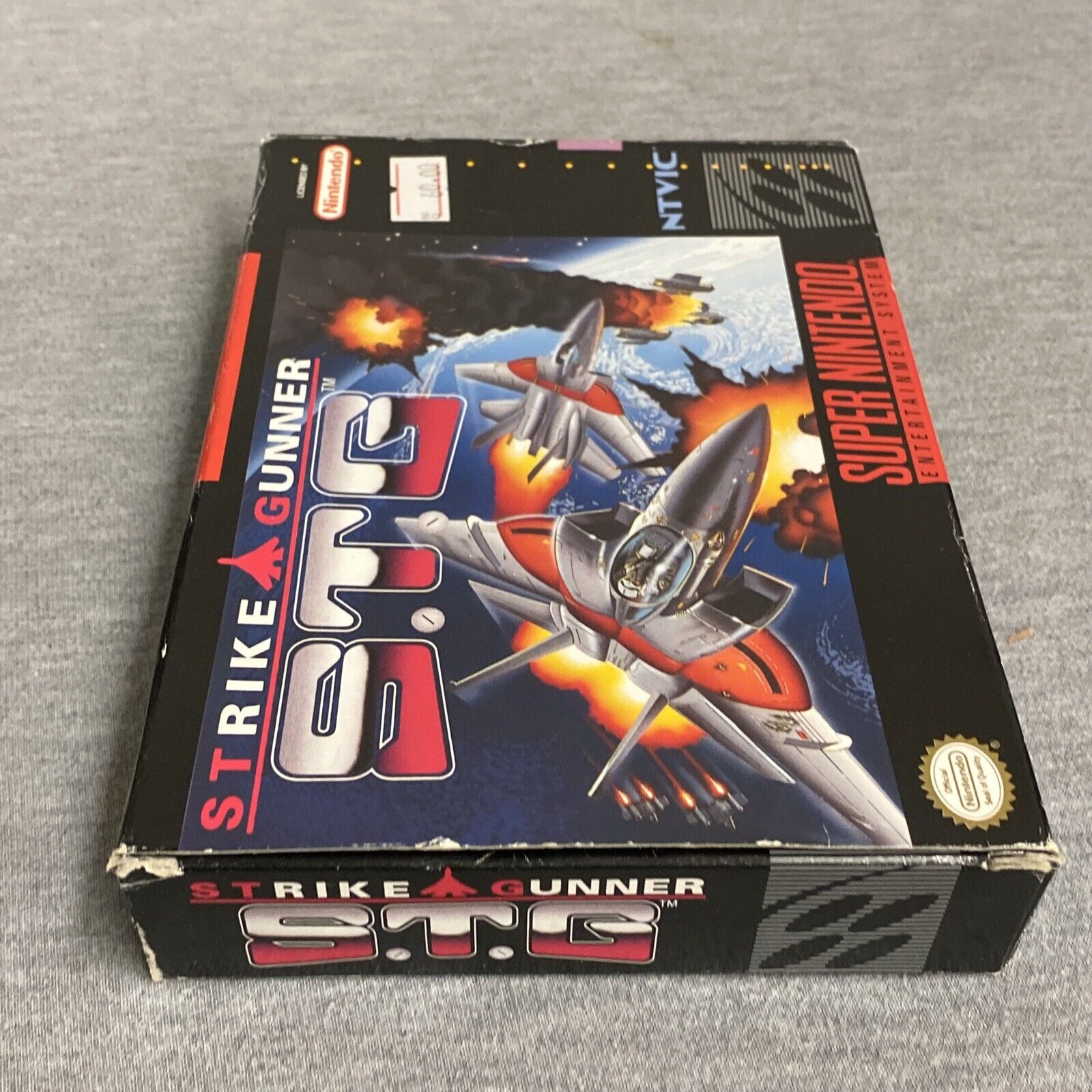 strike gunner  estágio 1  Super Nintendo 