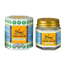 TIGER BALM White Ointment for Headache Nasal Congestion Insect Bites Relief 30g