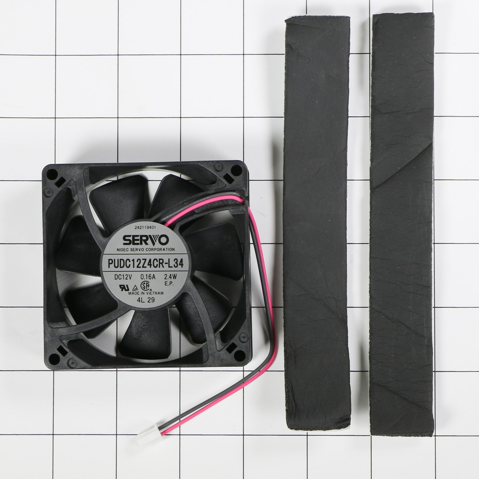 Frigidaire Fghd2368tf6 Refrigerator Ice Maker Evaporator Fan 242119401