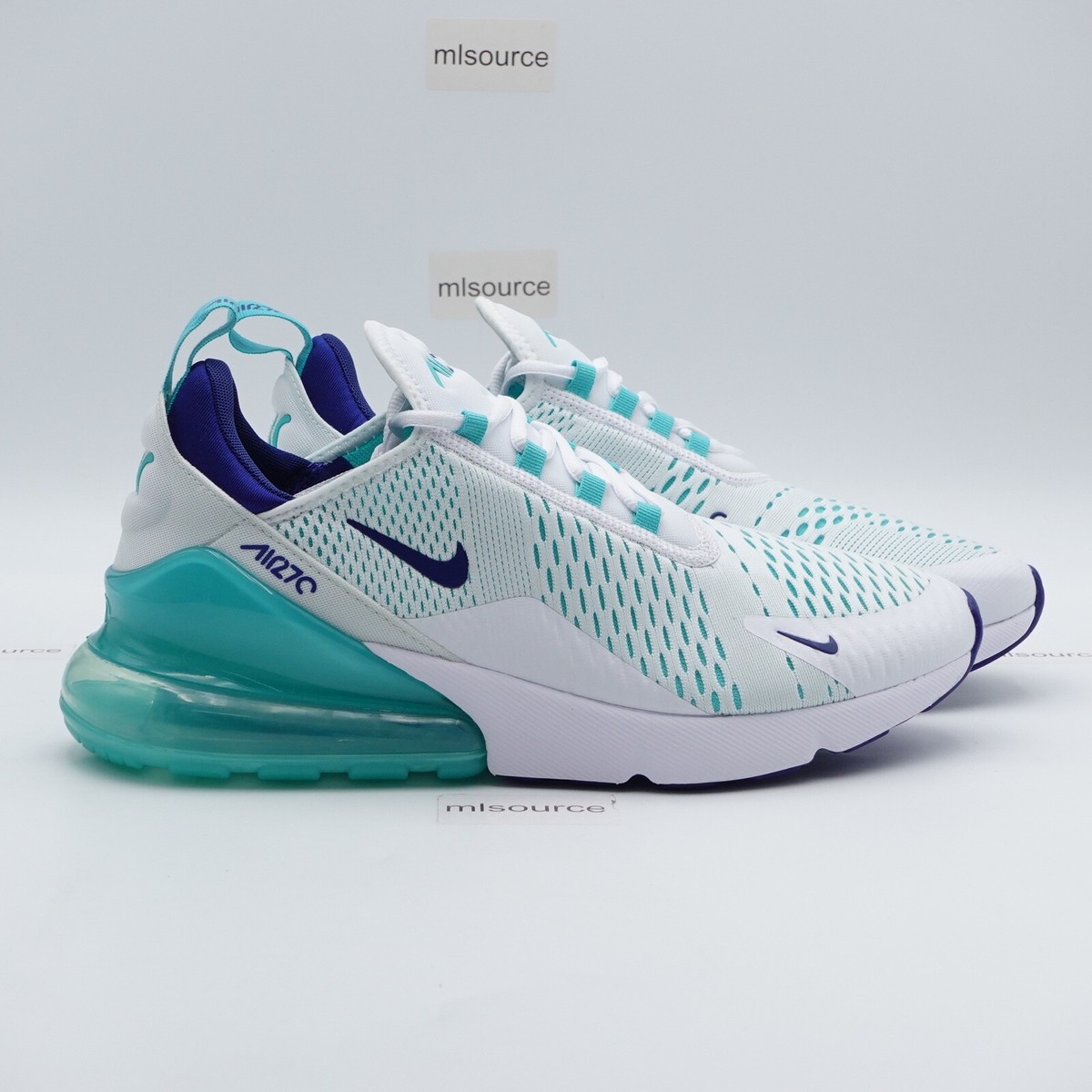 Size 10.5 Men's Nike Air Max 270 Sneakers CI2451-100 White