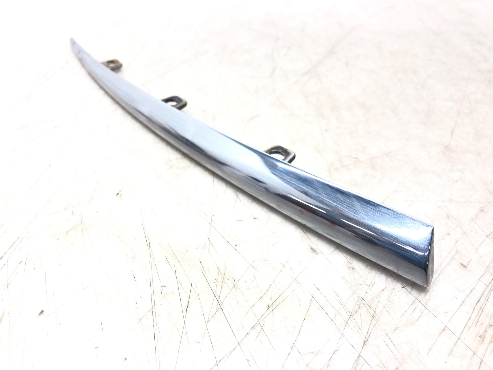ASTON MARTIN RAPIDE LEFT REAR TAIL LIGHT DECKLID CHROME FINISHER MOLDING TRIM
