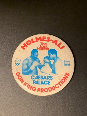 1980 Muhammad Ali Vs. Larry Holmes Vintage CAESAR'S PALACE ...