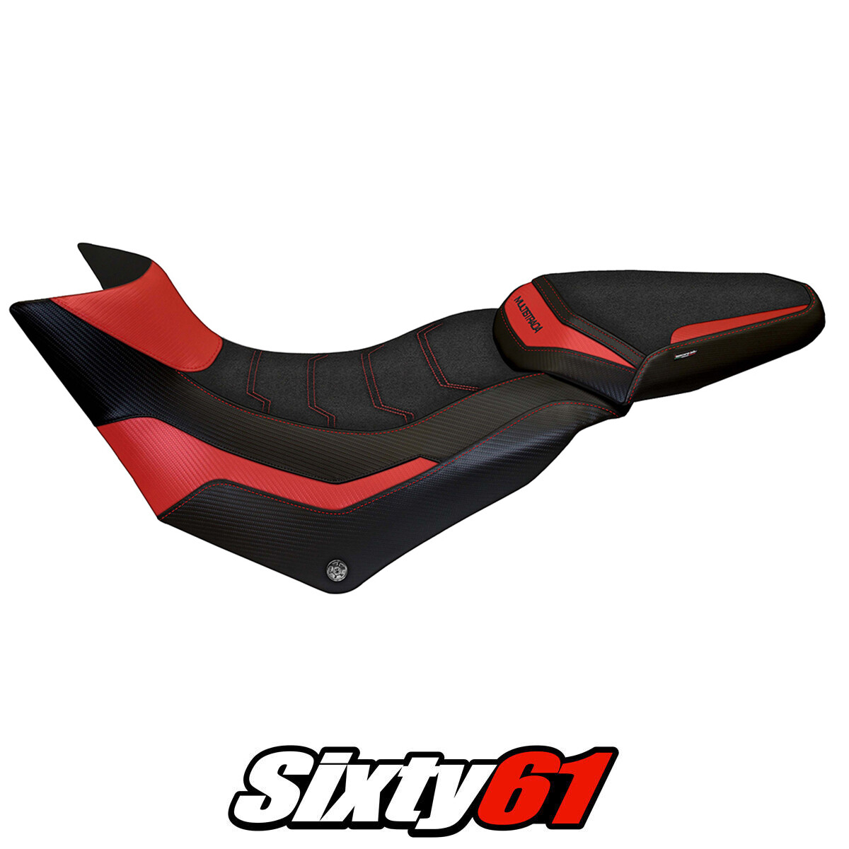 Ducati Multistrada 950 Seat Cover Tappezzeria 2017-2020 2021 Ultragrip Red Black