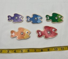 Melissa and Doug Magnetic Play REPLACEMENT FISH for fishing pole set YOU CHOOSE