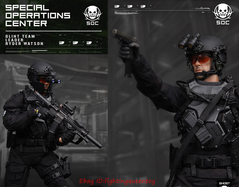 DAMTOYS SF001 1/6 Special Operations Center Glint Team Leader