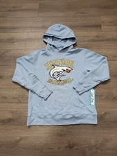 NEW RARE SOLD OUT Just Don Shark Basketball Baby Blue Hoodie Mens Size Medium 