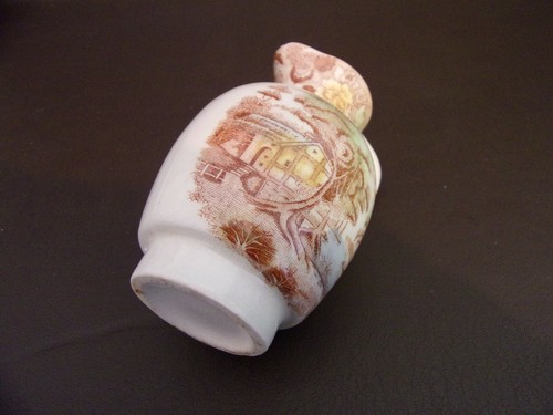 Kleiner Vintage Keramik Transferware Krug/Sahnekännchen - Bild 6 von 8