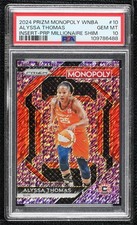 2024 Prizm Monopoly WNBA Millionaire Purple Shimmer 28/50 Alyssa Thomas 0s2