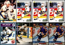 Bret Hedican (8) Card Lot - DON’T MISS OUT!
