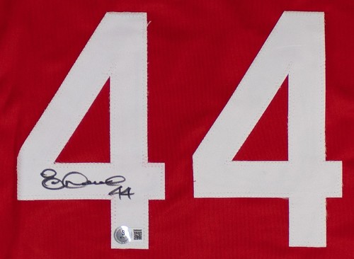Eric Davis Signed Cincinnati Reds City Connect Custom Style Jersey (Beckett) - Picture 2 of 8