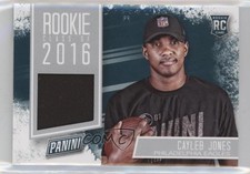 2016 Panini Father's Day Rookie Class Memorabilia Cayleb Jones #6 1n0
