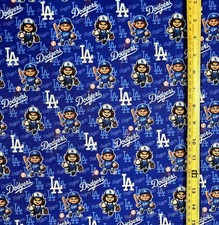 TELA DODGERS CHIBI CHUKY H@LL0W33N (SELECCIONES DE MEDIA YARDA Y 1 YARDA)