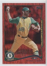 2014 Topps Red Hot Foil Ryan Cook #243 1g5