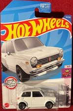 HOT WHEELS CUSTOM '70 HONDA N600 WHITE 141/250. SEE COMBINED OFFERS 