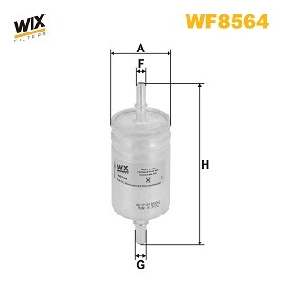 WF8042 WIX FILTERS Filtro carburante Filtro ad avvitamento | Inserisca subito un ordine