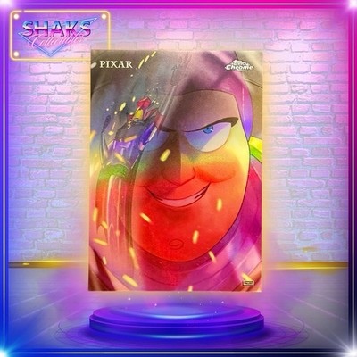 2025 Topps Chrome Disney Reflections Buzz Lightyear And Zurg Case Hit!