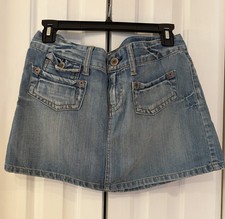 American Eagle Outfitters Y2K Women's Denim Mini Skirt Vintage Early 2000  s