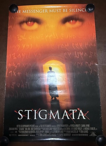 STIGMATA 27"x40" D/S Original Movie Theater Poster 1999 Gabriel Byrne Arquette