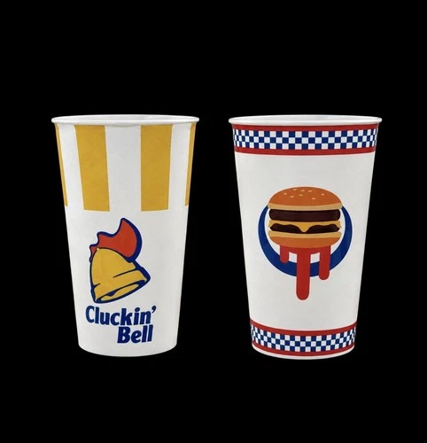 GTA VI Burger Shot & Cluckin Bell Collectible Cup Set Miami Heat Rockstar Promo - product listing photo
