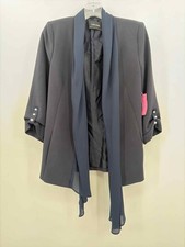 Pre-Owned Alice  Olivia Navy Size XS Open Jacket
