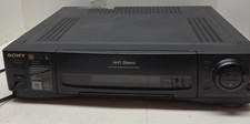 Sony VCR Player Black SLV-780HF Hi-Fi Stereo 4-Head VHS Recorder no remote Works