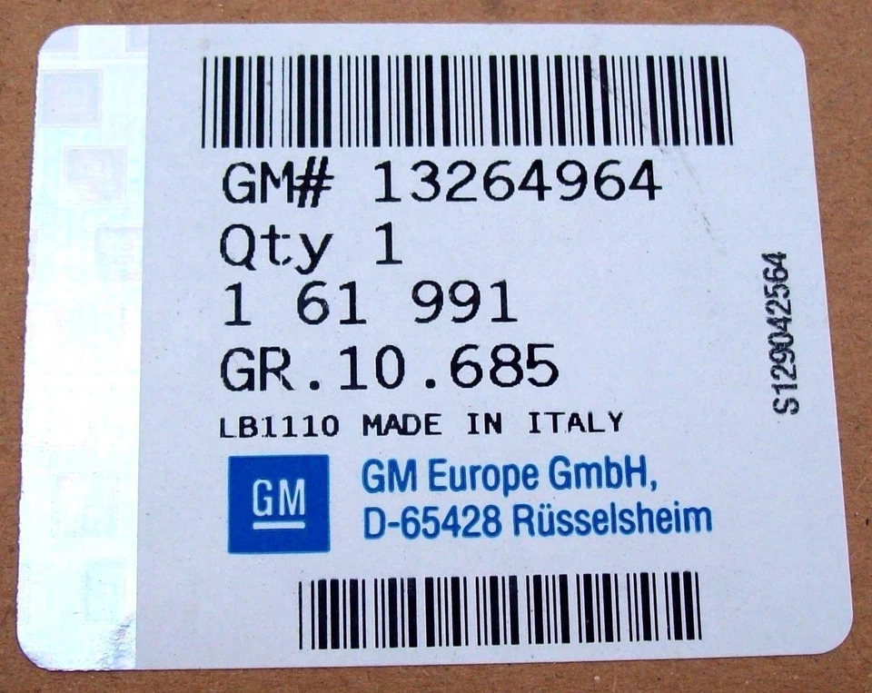 Vauxhall Astra J Quarter Light Glass Rear Right 13264964 - Image 4 of 4