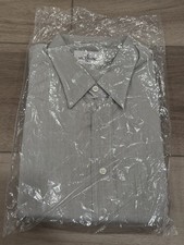 VALENTINO Uomo Men's Long Sleeve Shirt Size 17 1/2 34-35 100%  Cotton