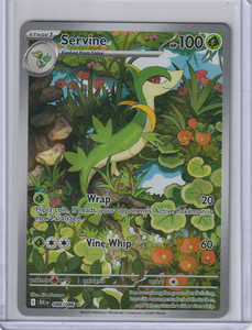 Pokemon TCG - Servine - 088/086 - Illustration Rare - SV: Black Bolt NM