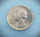 1957-P Washington Quarter, 90% Silver