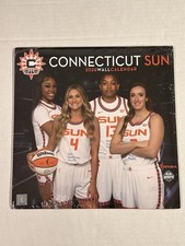 New Sealed Connecticut Sun 2026 Wall Calendar WNBA Turner Licensing Design Group