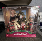 Mattel Holiday Sisters Barbie Kelly Stacie Dolls Lot of 3 Special Edition (1999) — photo 1