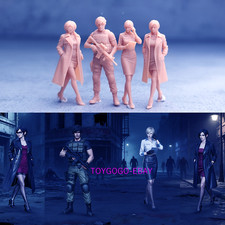 1/64 Scale Biohazard 3 RF9 zombie world ADA WANG LEON  Miniature Model