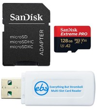 SanDisk 128GB Extreme Pro Micro SD Memory Card Works with GoPro Action Camera...