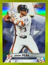 2025 Bowman Baseball Bowman's Best Jeremy Pena Refractor #34 Houston Astros