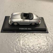 Porsche 356 argento 1/43 Delprado GIAPPONE modellino auto d'epoca
