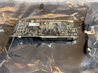NVIDIA Quadro P400 2GB GDDR5 PCIe x16 SFF CUDA MiniDP w/ Adapter