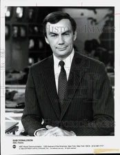 1988 Press Photo Sam Donaldson of ABC News - sap66233