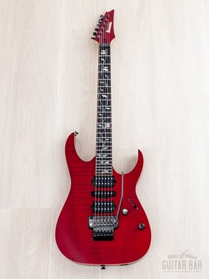 2013 Ibanez J. Custom RG8570Z Red Spinel AAA Maple w/ Case, COA | eBay