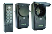 Elro AB440WD/2 Funksteckdosen-Set mit Fernbedienung IP 44