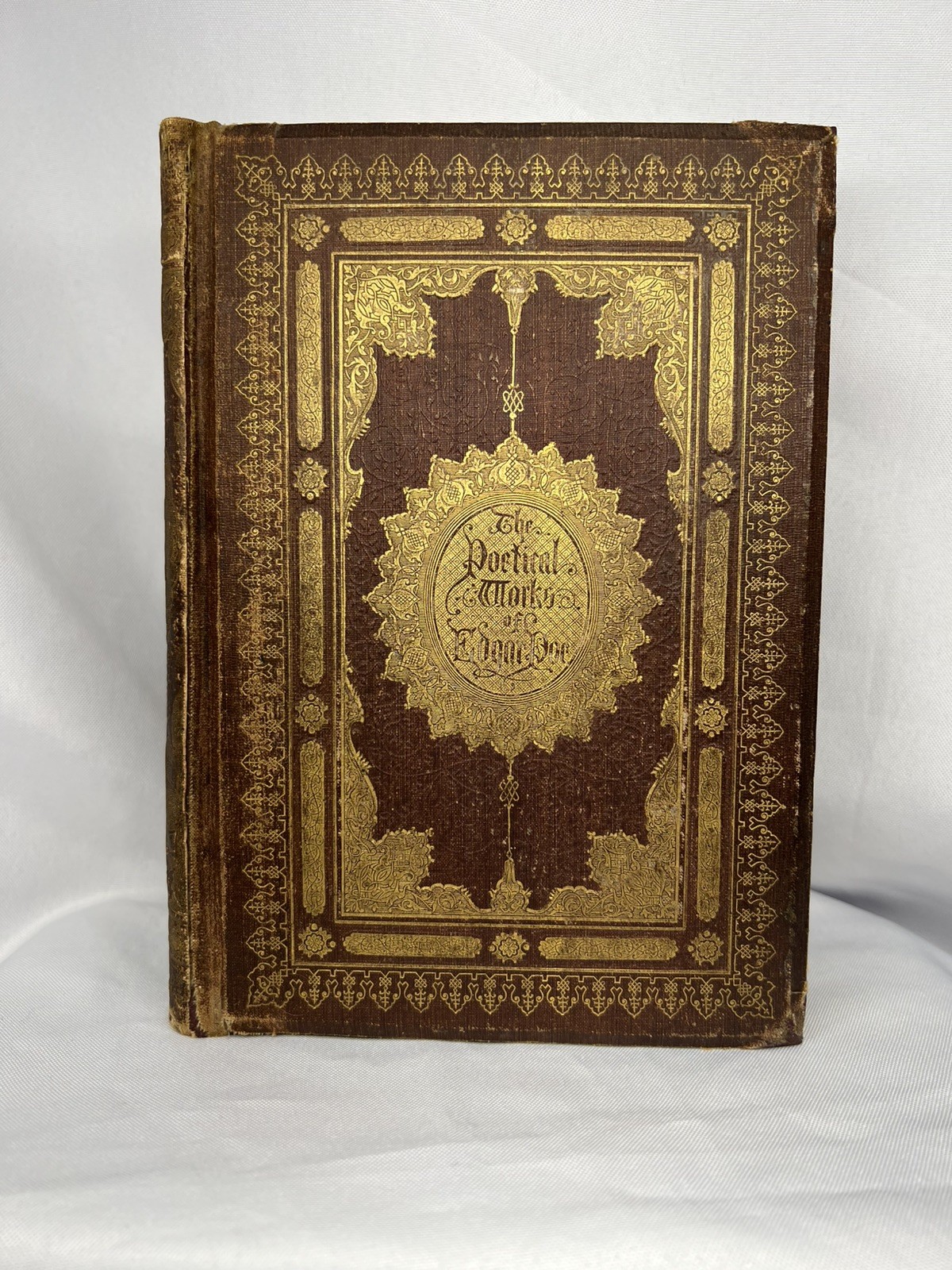 The Poetical Works of Edgar Allan Poe with Original Memoir 1858 Sampson Low 