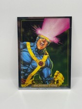 2024 SkyBox Marvel Masterpieces '92 Platinum Cyclops #13 Marvel Card